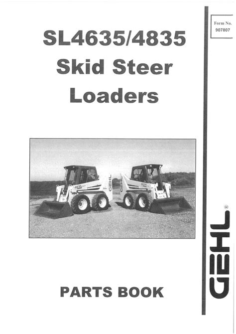 gehl model sl4835 skid steer starter|Gehl 4835 Skid Steer Parts for sale .